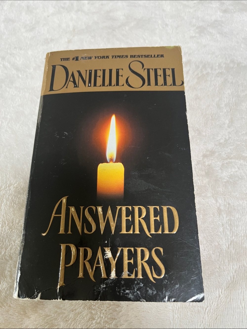 Answered Prayers- Black and Gold paperback Cover. #1 New York Times Best Seller.